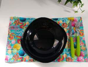 PRATO ORIGINAL RASO QUAD PRETO 7053