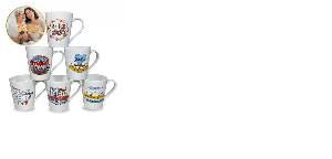 CANECA 250ML RR PORCELANA TULIPA MAE 10