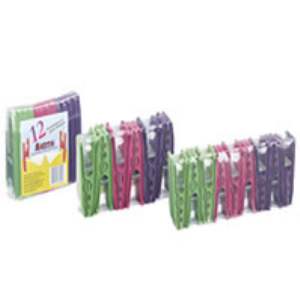 PRENDEDOR ROUPA PLASTICO KEITA 36 PCS