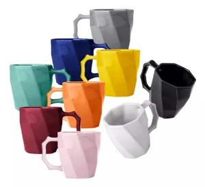 CANECA CAYAN 260 ML CERAM THERMO CINZA
