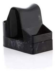 PORTA DETERGENTE TOP LINE PRETO 696-12