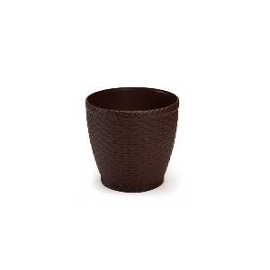 VASO INJEPLASTEC RATTAN RED MINI COF 560