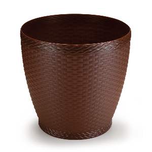 VASO INJEPLASTEC RATTAN RED EG CAFE 518