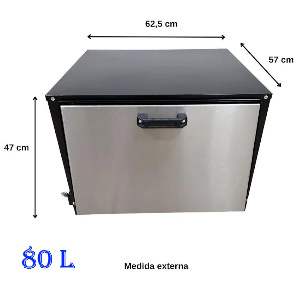 FORNO INDUSTRIAL 80LTS BP TP INOX CEFAZ