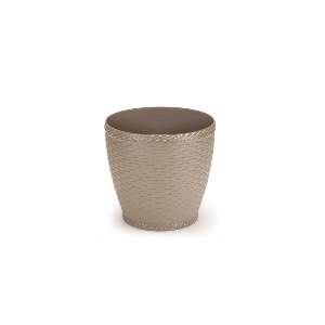 VASO INJEPLASTEC RATTAN RED MINI BEG 562