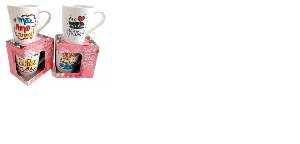 CANECA 250ML RR PORCEL TULI MAE CX 10C