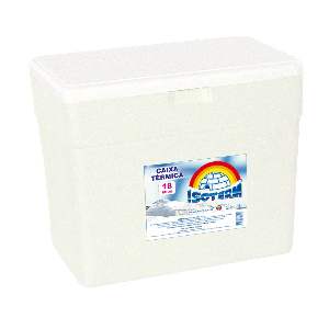 CAIXA ISOPOR   18 LITROS ISOTERM 