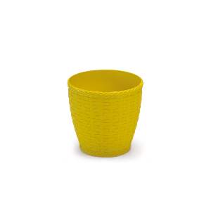 VASO INJEPLASTEC RATTAN RED MINI COL 565