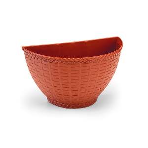 VASO INJEPLASTEC PAREDE RATTAN TELHA 526