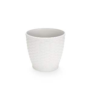 VASO INJEPLASTEC RATTAN RED PQ BRANC 505