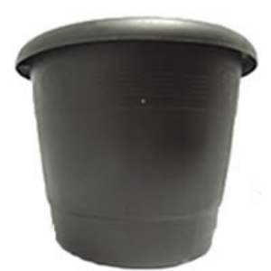 VASO BIG PLAST VB 42 C/BORDA PRETO 542