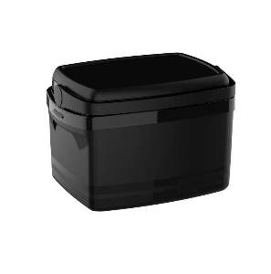 CAIXA TERMICA 12 LITROS SOPRANO PRETA
