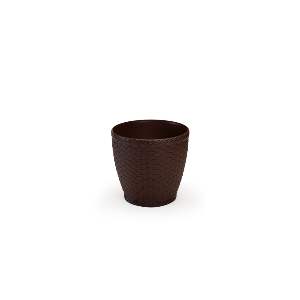 VASO INJEPLASTEC RATTAN RED MMINI COF559