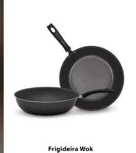 FRIGIDEIRA MAXIFLON 24CM GRAFITE WOK