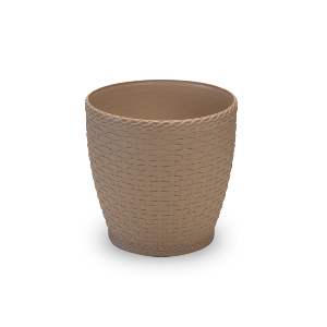 VASO INJEPLASTEC RATTAN RED MD BEGE 568