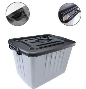 CAIXA PLASNEW ORG CINZA 77 LT N.6 9367