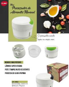 MINI PROCESSADOR ALIMENTOS CLINCK 3402