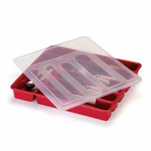 PORTA TALHER 6 DIV C/ TAMPA RAINHA  236